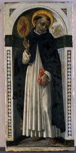 St. Vincent Ferrer, n. 1500 (tempera puulla) tekijältä Guidoccio di Giovanno Cozzarelli
