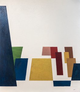 Las Meninas Suprematistas, 2018 (öljy kankaalle) tekijältä Guilherme Pontes