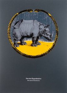 Hyveellisyydestä, Näin puhui Zarathustra, 2024 (puupiirros ja silkkipaino) tekijältä Guilherme Pontes