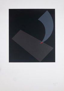 Prometheus Wound In Silkscreen, 2018 (silkkipaino)