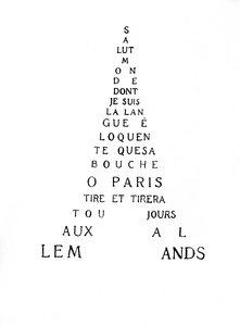 Eiffel-tornin kalligrafia