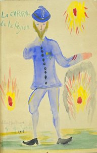 Legioonan korpraali, 1916 tekijältä Guillaume Apollinaire