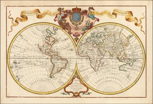 Vuoden 1720 maailmankartta - Mappemonde a l