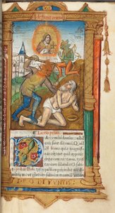 Painettu tuntikirja (Rooman käyttö): fol, 78r, Job. tekijältä Guillaume Le Rouge
