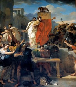 Virginian kuolema Vuonna 449 eKr. Appius Claudius, Rooman tasavallan alainen decemvir, vaatii Virginiaa (Verginia), sadanpäällikön Virginiuksen (Verginius) tytärtä, johon hän on rakastunut, kuten hänen orjansa. Käyttäen valtaansa väärin, hän saa hänet pysä