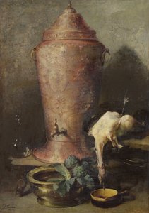 Asetelma suihkulähteellä, 1894