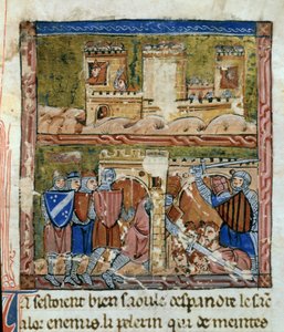Pienoismalli merentakaisten maiden historiasta - Guillaume of Tyre -meri