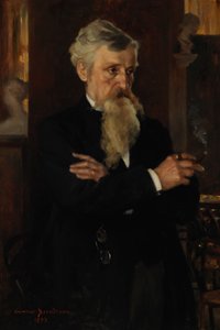 Toimittaja August Schaumanin muotokuva