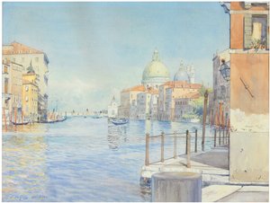 Grand Canal, Venetsia, Santa Maria della Salute