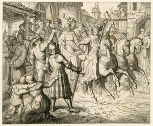 Martti Lutherin vastaanotto Wormsissa tekijältä Gustav Ferdinand Leopold Konig