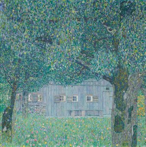 Maalaistalo Ylä-Itävallassa tekijältä Gustav Klimt