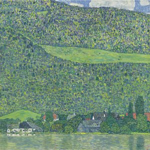 Litzlberg Attersee-varrella, 1914-1915 tekijältä Gustav Klimt