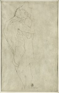 Rakastajat tekijältä Gustav Klimt