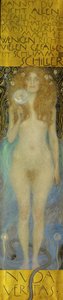 Nude Veritas tekijältä Gustav Klimt