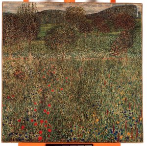 Hedelmätarha, noin 1905 (öljy kankaalle) tekijältä Gustav Klimt