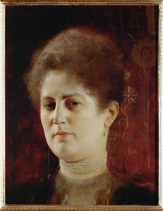 Muotokuva naisesta, noin 1894 (öljy puulle) tekijältä Gustav Klimt