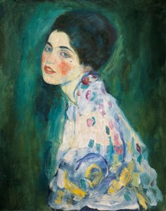 Nuoren naisen muotokuva tekijältä Gustav Klimt