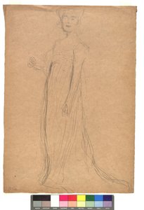 Studie zu einem Damenporträt tekijältä Gustav Klimt