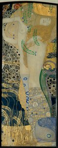 Vesikäärmeet tekijältä Gustav Klimt