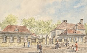 Hohlweggasse Wienin Landstrassessa tekijältä Gustav Korompay