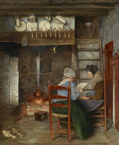 Interieurszene tekijältä Gustav Köhler