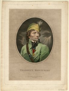 Tadeusz Kosciuszkon muotokuva 1746-1817, 1795