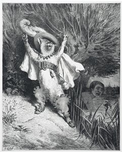 Saapasjalkakissa tekijältä Gustave (after) Dore