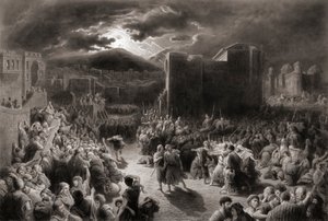 Kristuksen ristiinnaulitseminen tekijältä Gustave (after) Dore