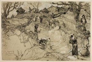 Aquemoun, Algeria tekijältä Gustave Achille Guillaumet