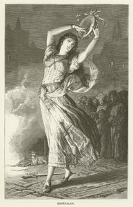Esmeralda tekijältä Gustave Brion
