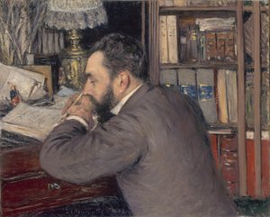 Henri Cordier 1849-1925, 1883 tekijältä Gustave Caillebotte
