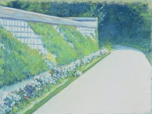 Kasvispuutarhan muuri, Yerres tekijältä Gustave Caillebotte