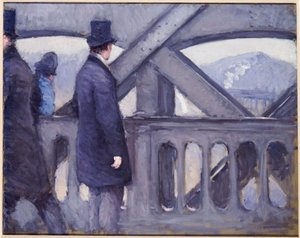 Euroopan silta, 1876 tekijältä Gustave Caillebotte