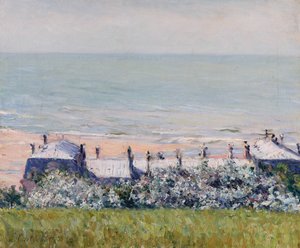 Hôtel des Roches Noires -hotellin katot, Trouville tekijältä Gustave Caillebotte