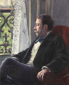 Miehen muotokuva tekijältä Gustave Caillebotte