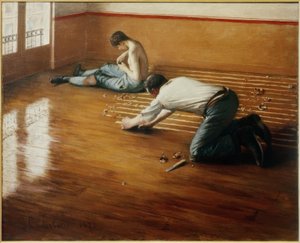 Parkettihöylät tekijältä Gustave Caillebotte
