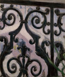 Näkymä parvekkeelta tekijältä Gustave Caillebotte
