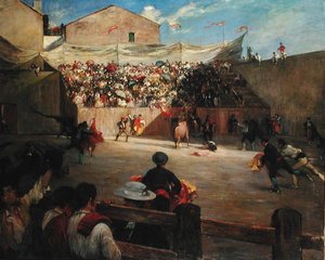 Harjoitustaistelu Biskajassa, 1888 tekijältä Gustave Colin