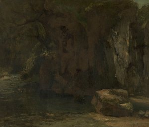 La Louen kalliot tekijältä Gustave Courbet