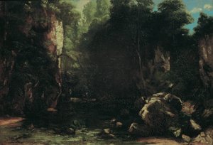 Varjoisa puro tekijältä Gustave Courbet