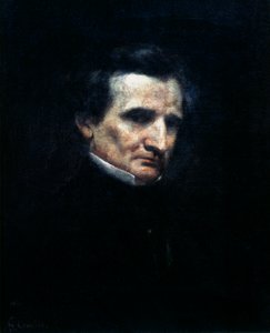 Hector Berlioz, ranskalainen romanttinen säveltäjä, 1850 tekijältä Gustave Courbet