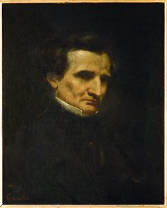 Hector Berlioz, ranskalainen säveltäjä (öljyä kankaalle) tekijältä Gustave Courbet
