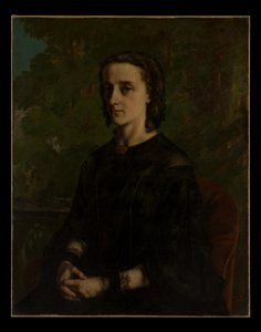 Madame Frédéric Breyer (Fanny Hélène Van Bruyssel, 1830-1894) tekijältä Gustave Courbet