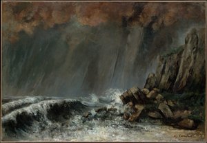 Merivoimat: Vesipyörre tekijältä Gustave Courbet
