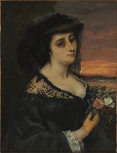 Rouva L... (Laure Borreau) tekijältä Gustave Courbet