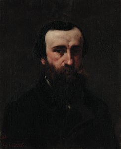Monsieur Nicollen muotokuva, 1862 tekijältä Gustave Courbet