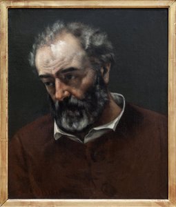 Muotokuva Paul Chenavardista (1807-1895), ranskalaisesta taidemaalarista, Gustave Courbet