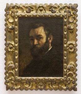 Miehen muotokuva tekijältä Gustave Courbet