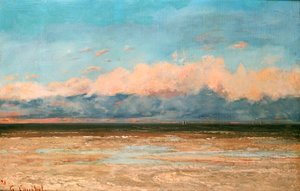 Meri Palavasissa, 1870 tekijältä Gustave Courbet