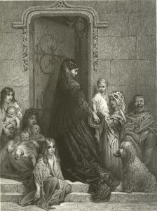 Almujen antaminen tekijältä Gustave Dore